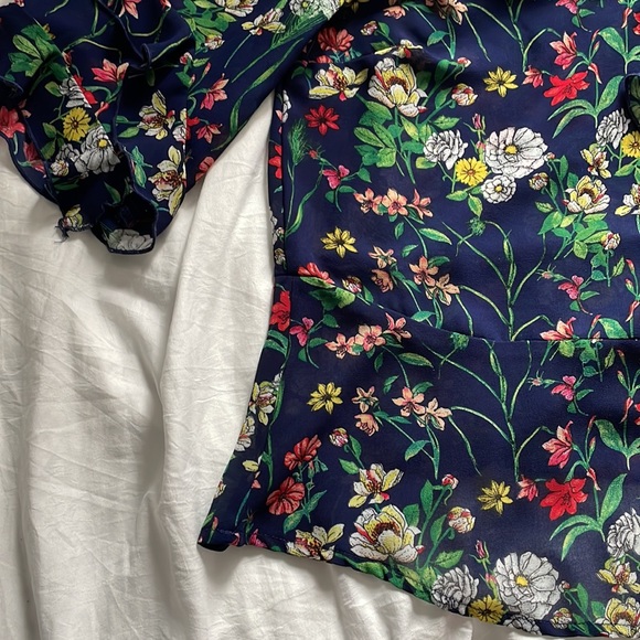 float summer blouse floral - Picture 4 of 6